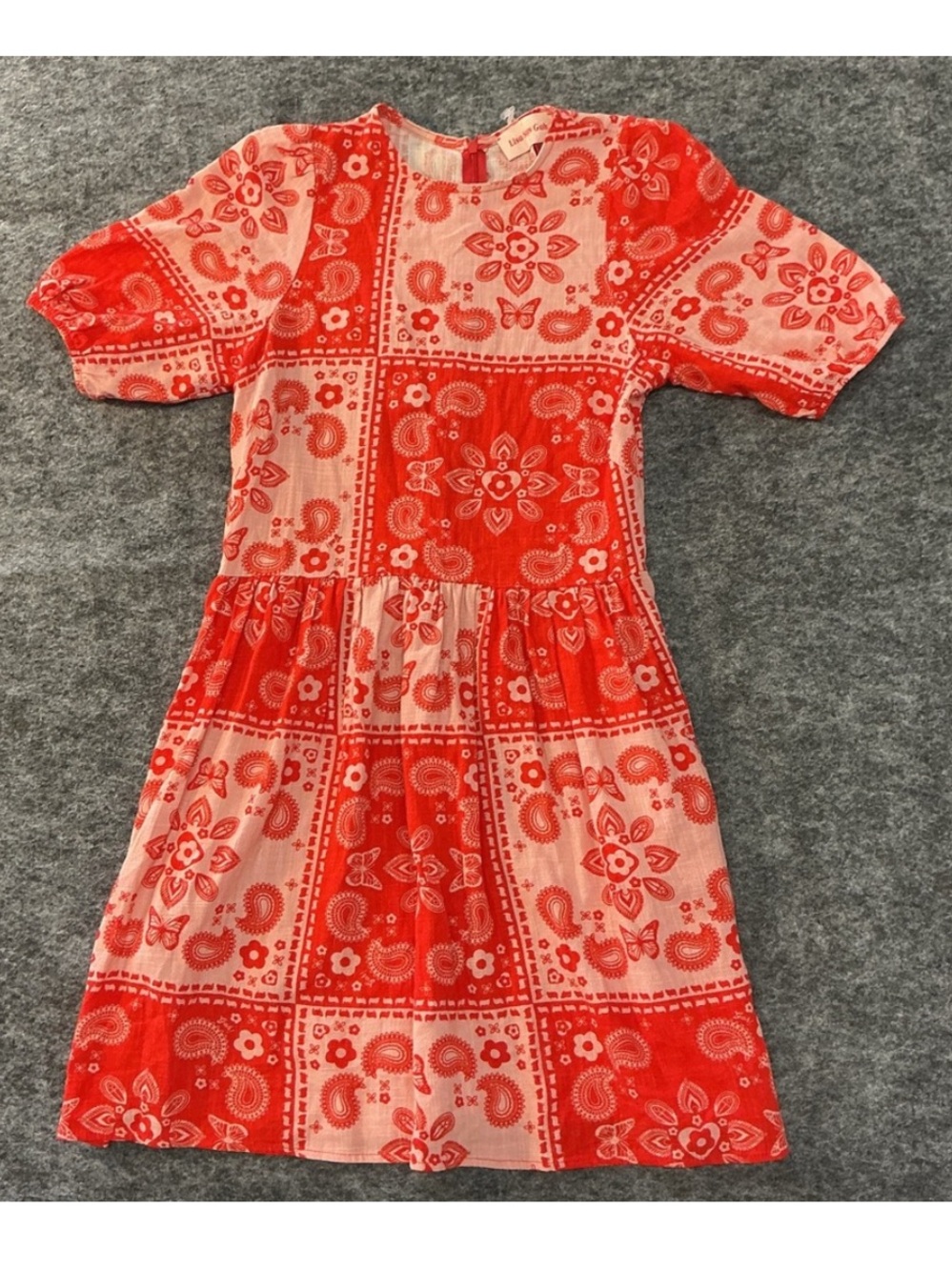 Lisa Says Gah Pia Dress Bandana Print